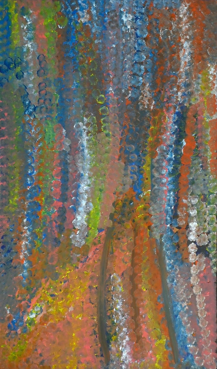 Alalgura (My Country) by Emily Kame Kngwarreye
