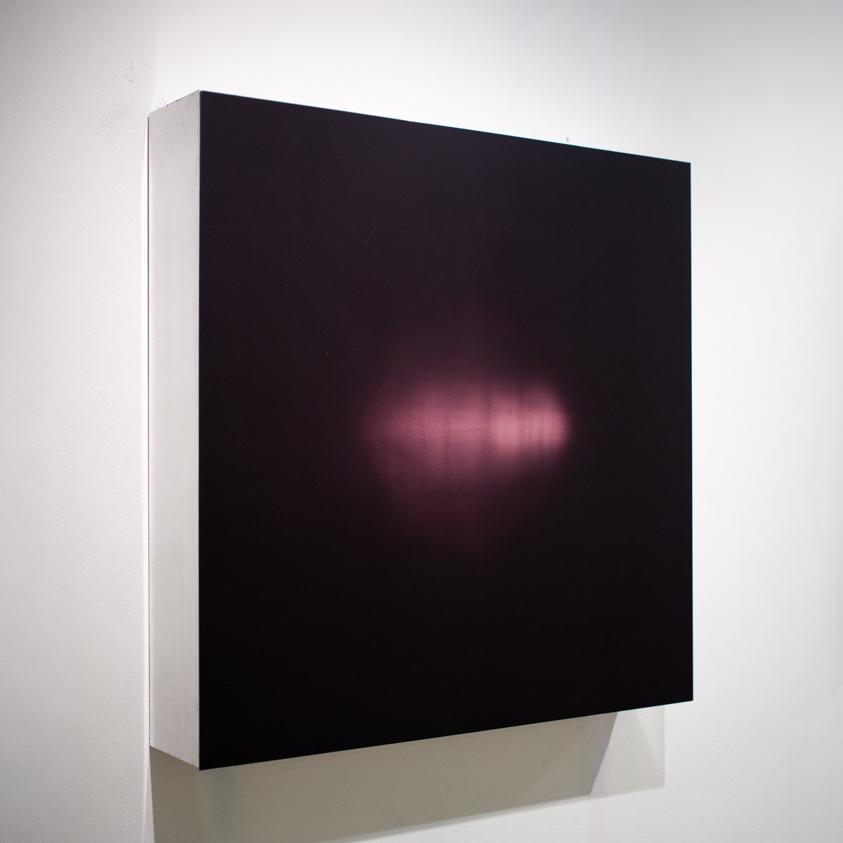 506. Latent Memory: White in Black Square by Lewis Brown