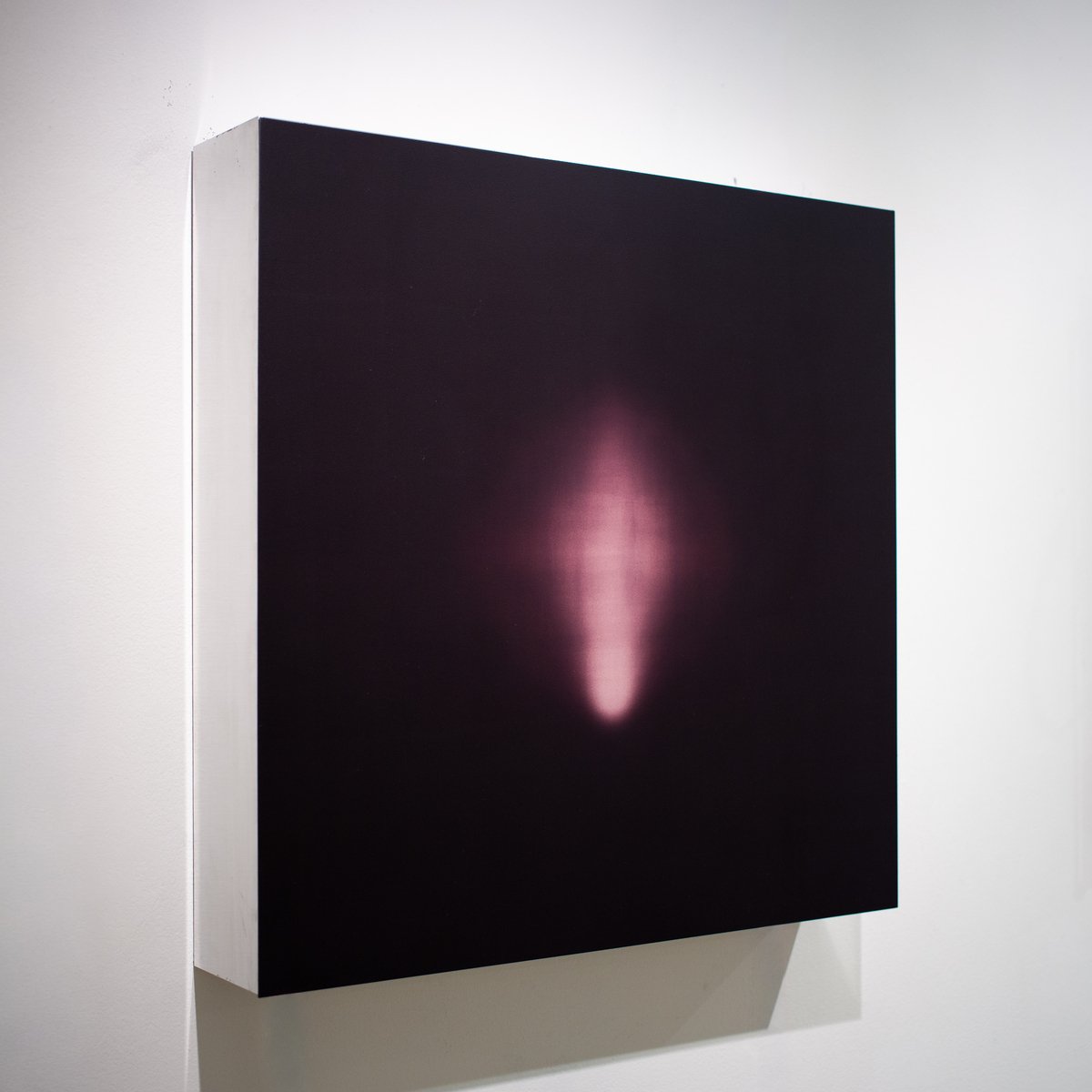 506. Latent Memory: White in Black Square by Lewis Brown