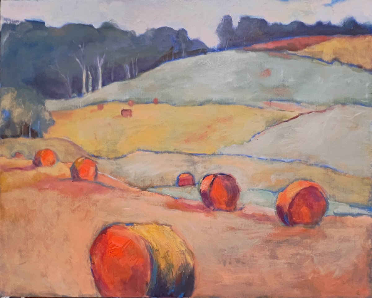 Golden Harvest - Kangaroo Ground by Lilian Austin