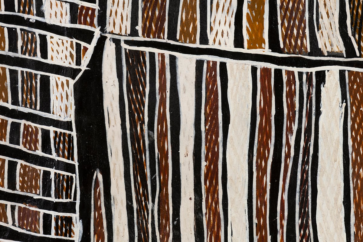 Untitled by Noŋgirrŋa Marawili
