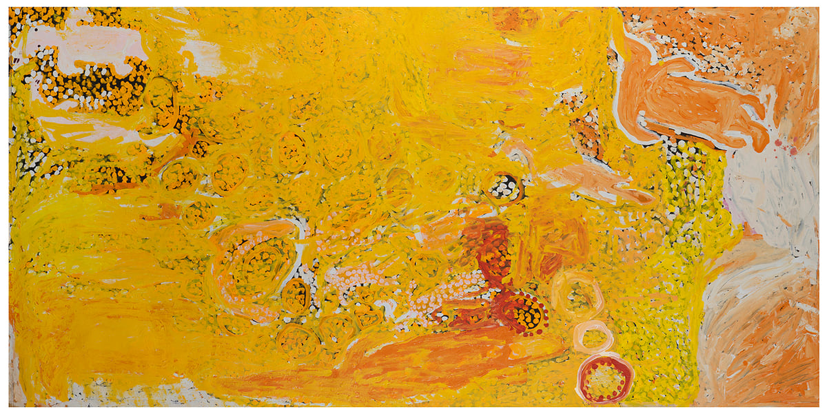 Wati Ngintaka Tjukurpa by Tiger Palpatja