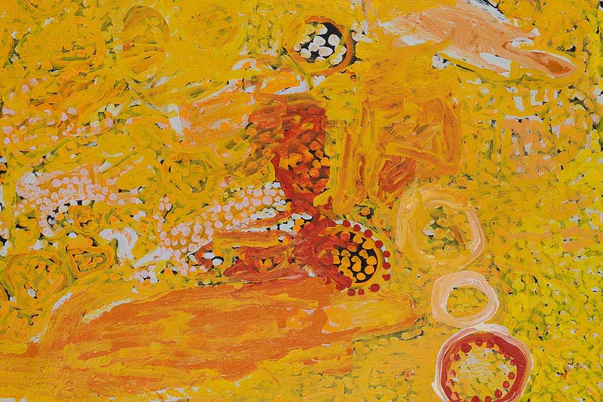 Wati Ngintaka Tjukurpa by Tiger Palpatja