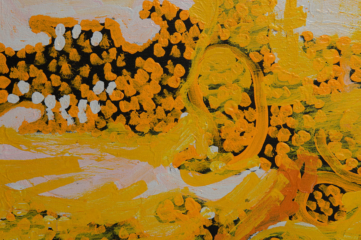 Wati Ngintaka Tjukurpa by Tiger Palpatja