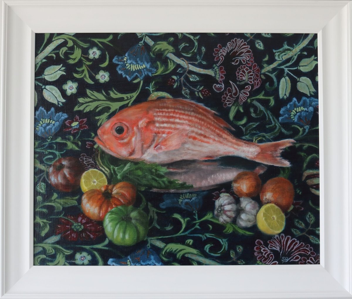 Ocean's bounty, gardens harvest by Suzana Bozanic