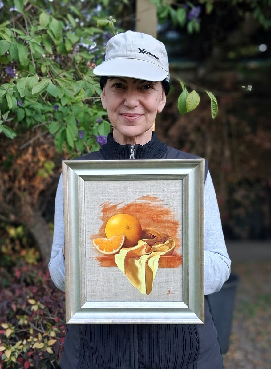 Sunset Orange by Natasha Baker