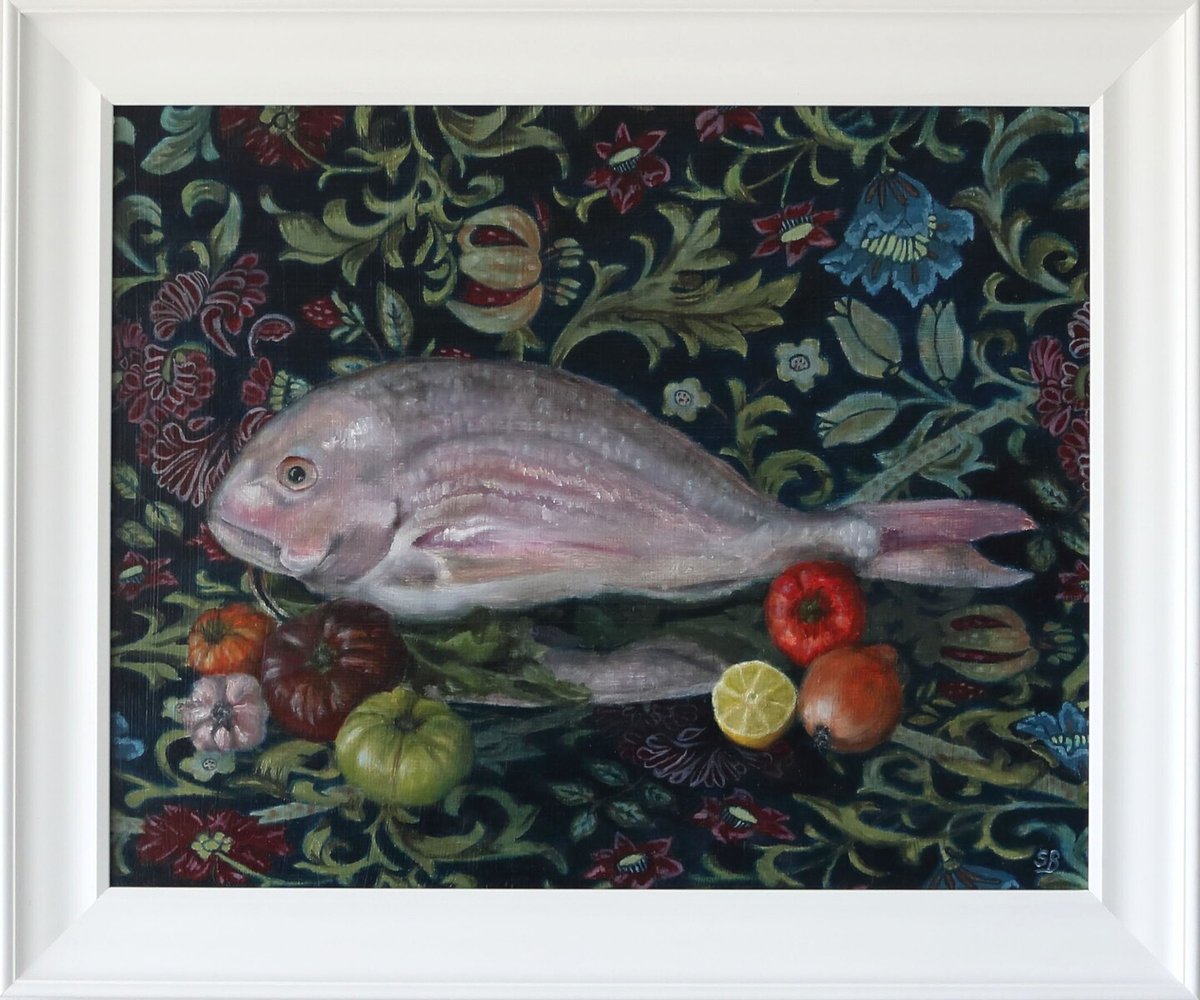 Catch of the day, fresh from the garden by Suzana Bozanic