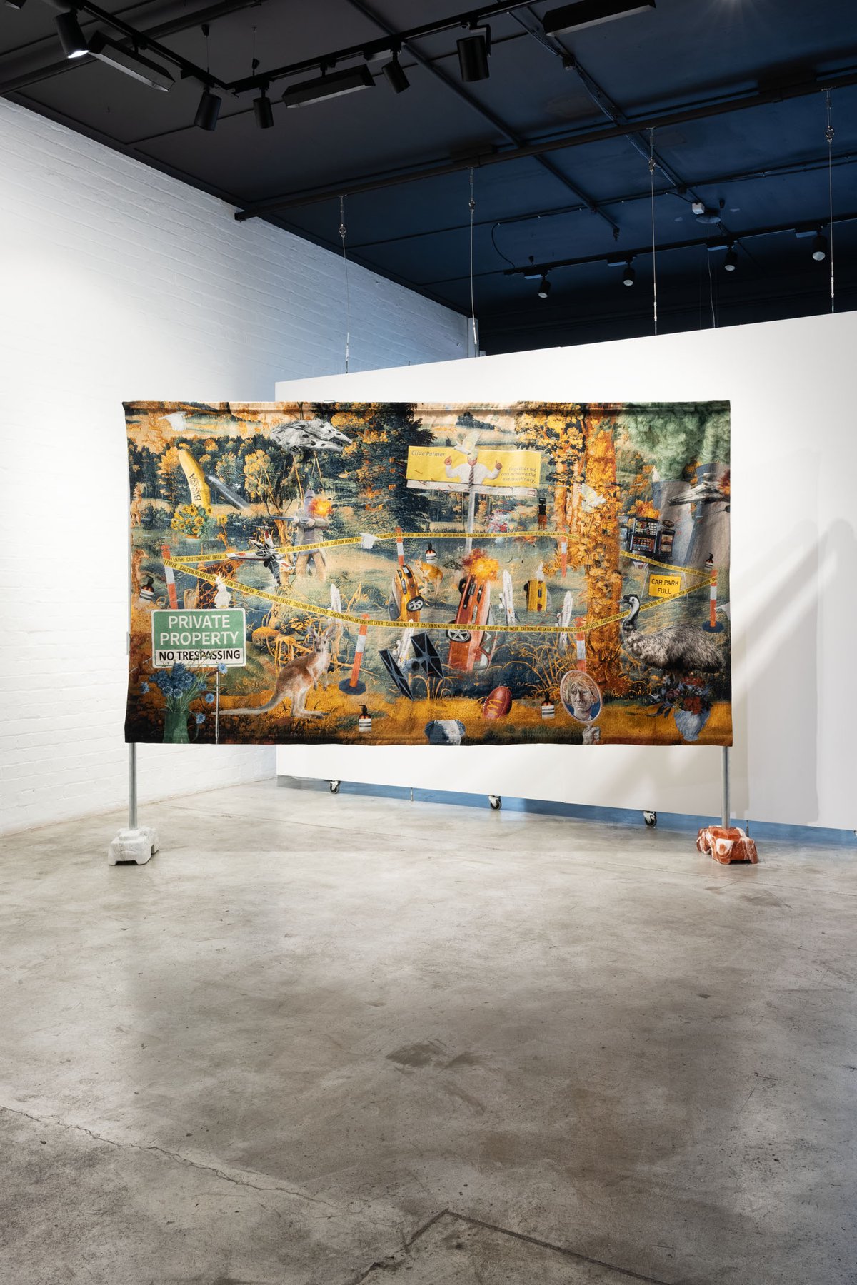 big things, clive, ned, ned on horse, star wars, brett, margaret, my uncle's car, fancy soap, slappy machines, the libs nuclear station finally built, kangaroos, an afl ball, aukus sub, that airline that went bust that my late grandfather had heaps of… by Jackson Farley
