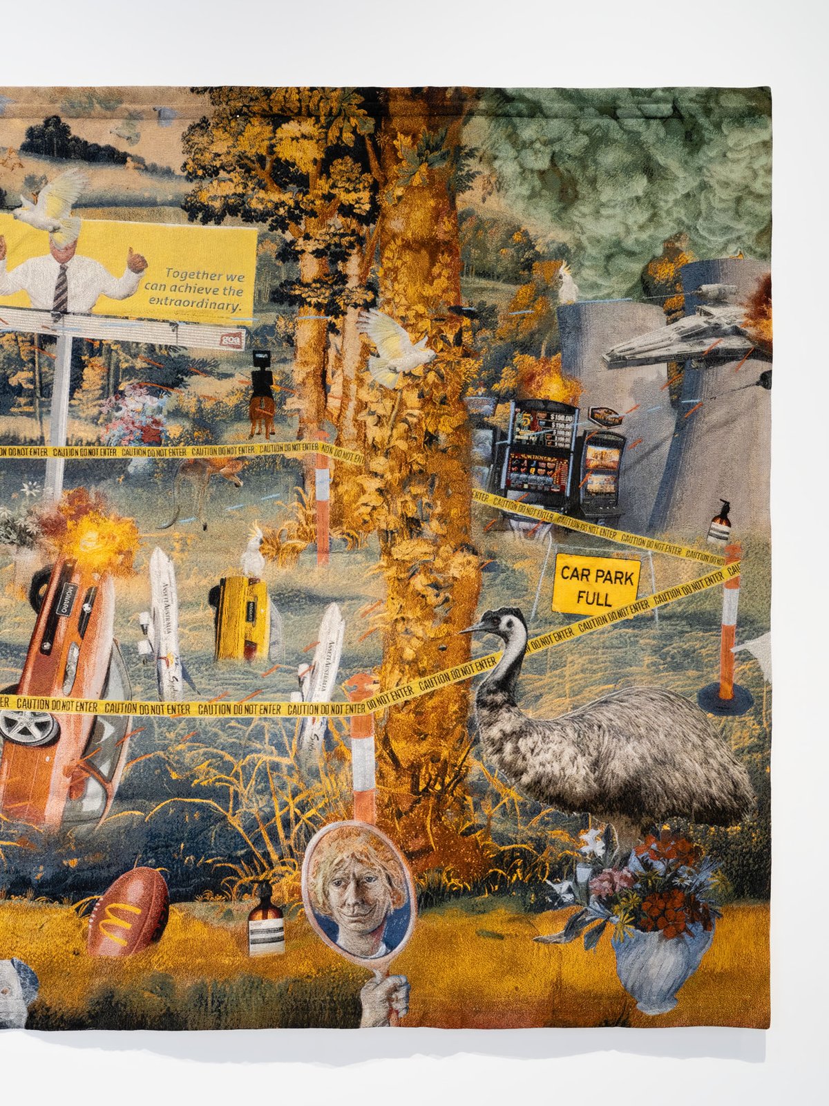 big things, clive, ned, ned on horse, star wars, brett, margaret, my uncle's car, fancy soap, slappy machines, the libs nuclear station finally built, kangaroos, an afl ball, aukus sub, that airline that went bust that my late grandfather had heaps of… by Jackson Farley