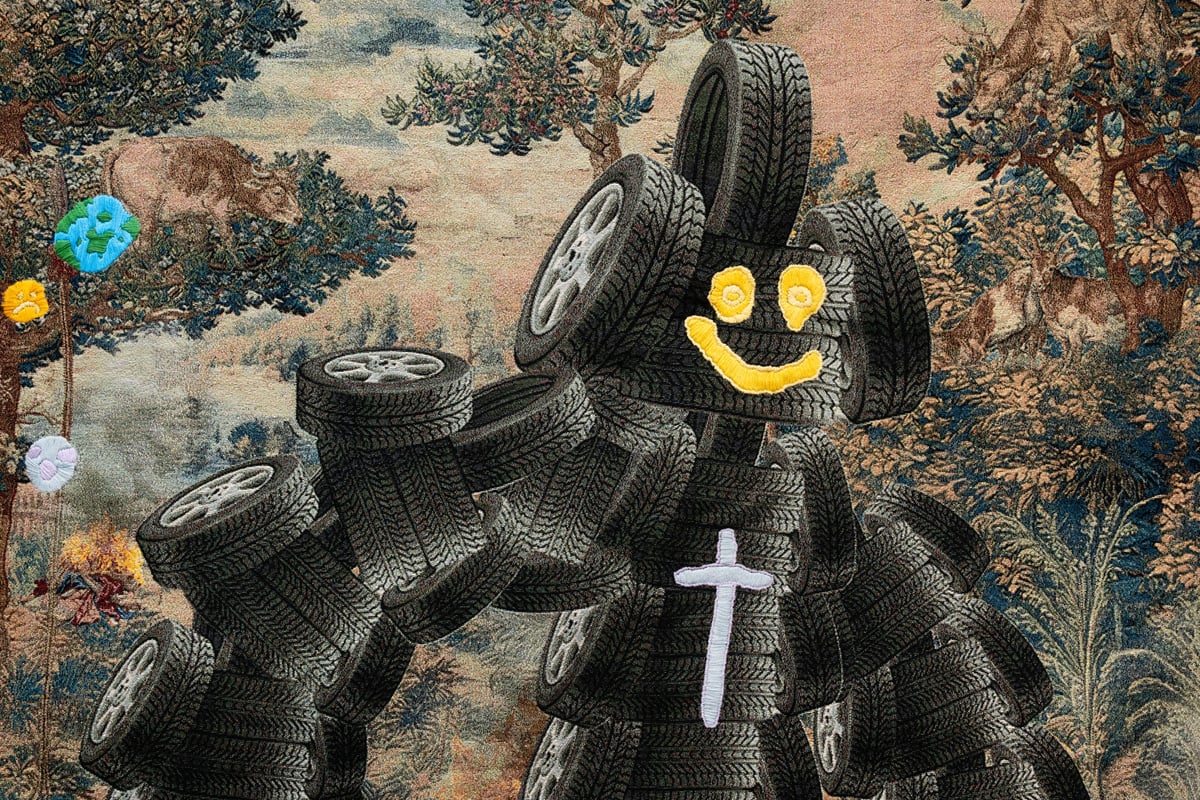 sometimes all it takes is a tyre monster clearing the fields to realise maybe you’ve been a bad little boy by Jackson Farley