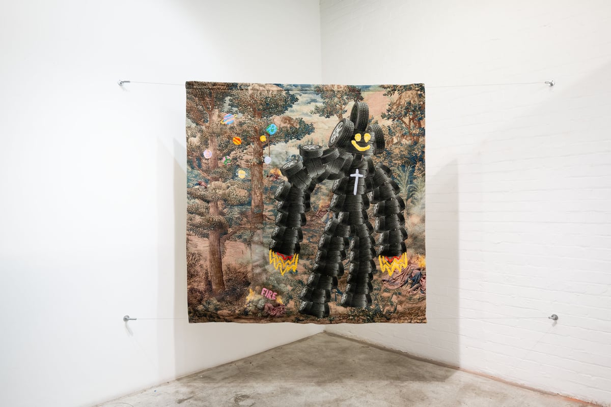 sometimes all it takes is a tyre monster clearing the fields to realise maybe you’ve been a bad little boy by Jackson Farley