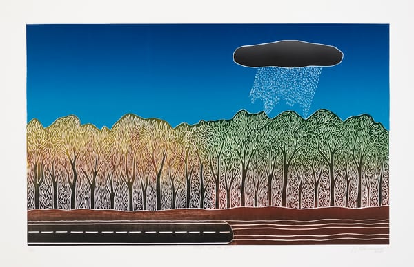 From wet to dry (State II), 2025 by Teho Ropeyarn