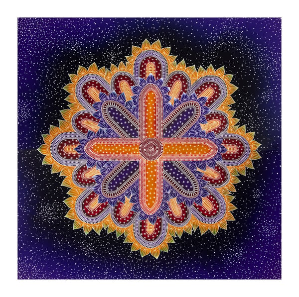 a memorial without end... (State II), 2026 by Teho Ropeyarn