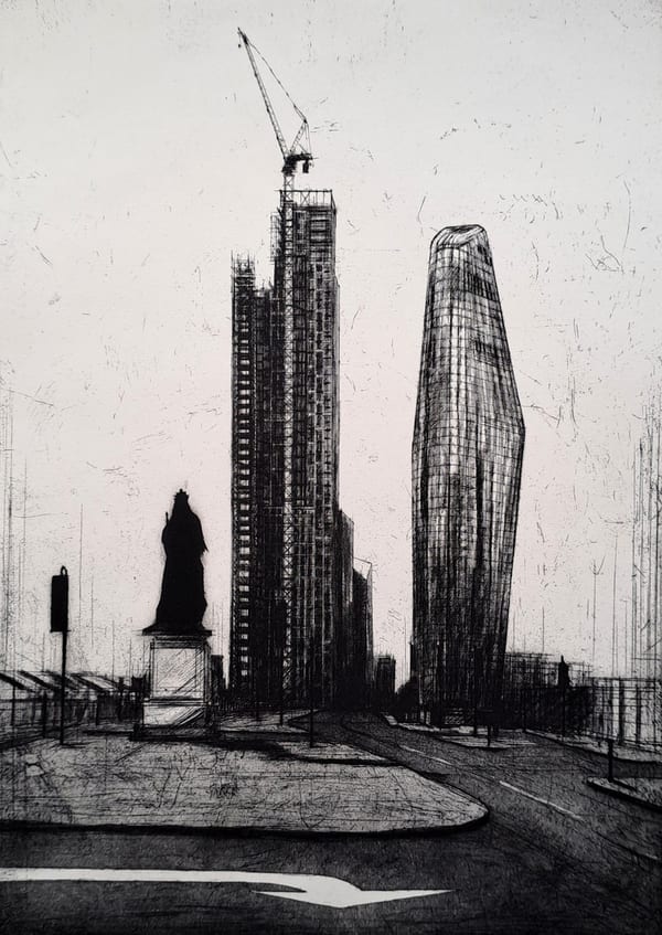 333. Queen Victoria on Blackfriars Bridge, 2026 by Melanie Bellis