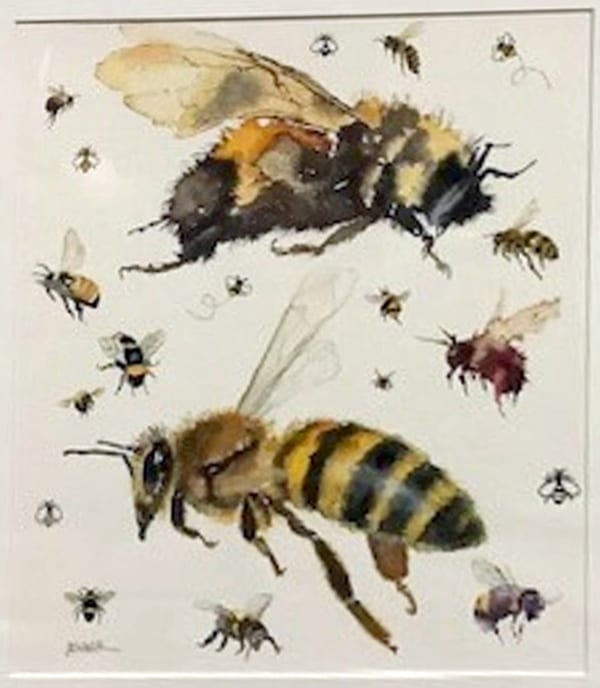 Bumble Bees by Joan Denner