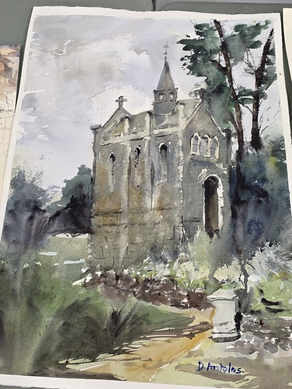 Chapel at Montsalvat by Dragan Antolos