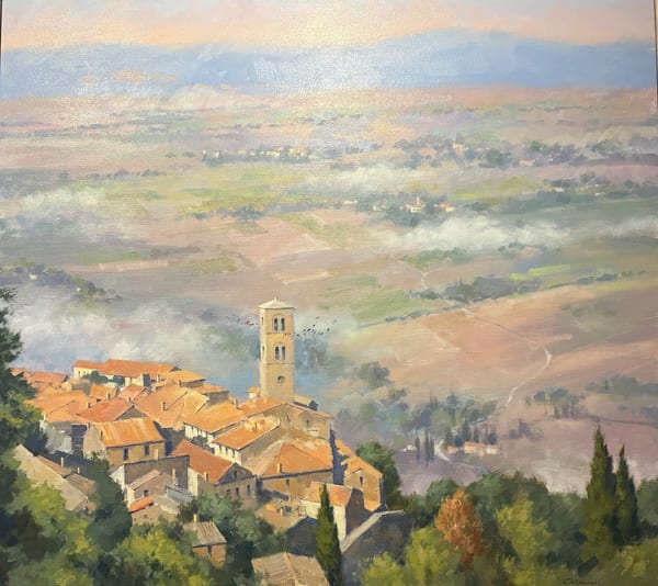 Corotona and th Val e Ciana by Bill Caldwell