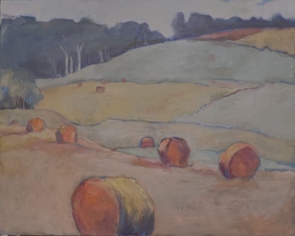 Golden Harvest - Kangaroo Ground by Lilian Austin