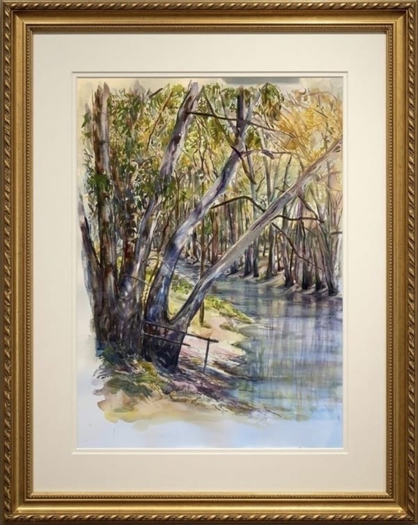 Picnic river by Joanne Canning