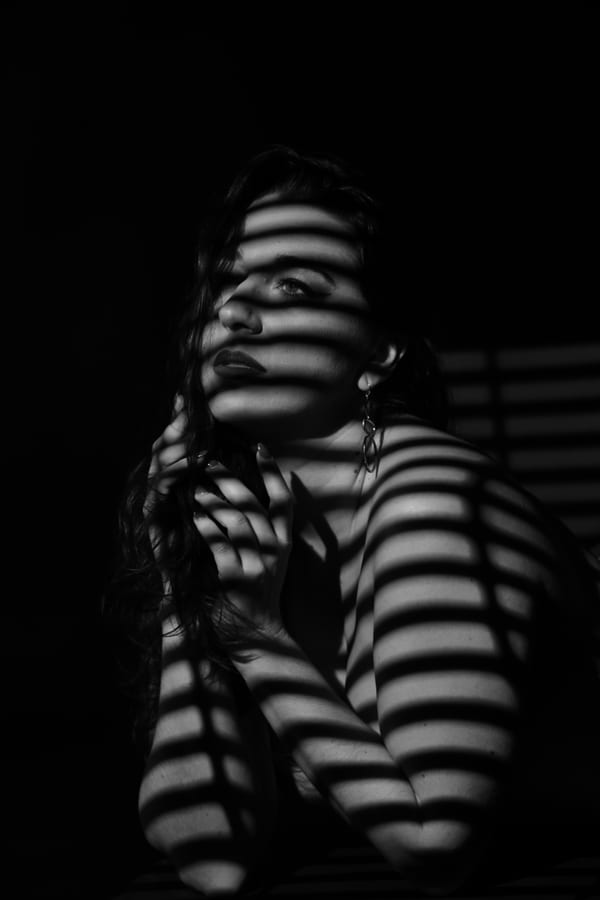 Film Noir Nude 4 by Rachael Dwyer