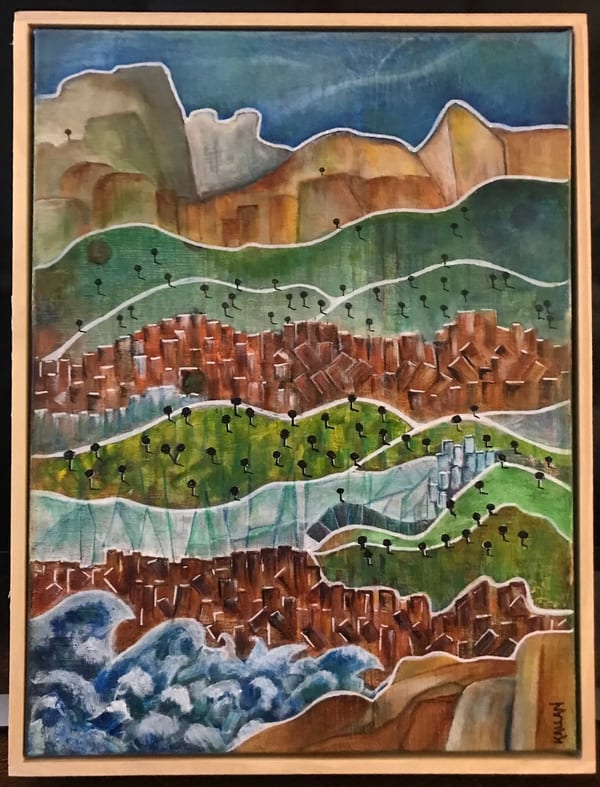 Distant Hills by Kathy Allan