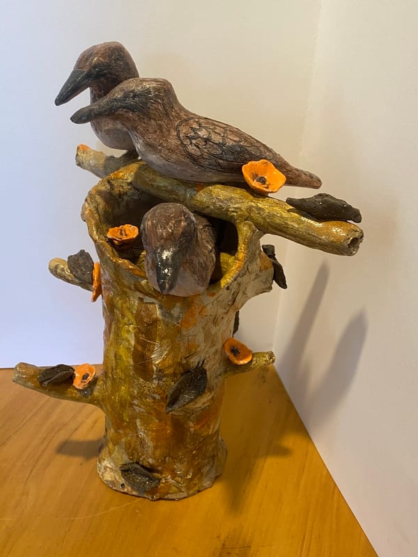 Kookaburras in a Tree by Chandos Ford