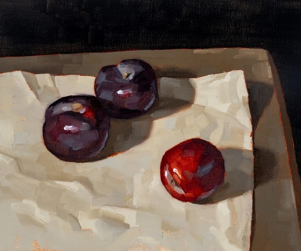 Plums, 2026 by Keith Burt