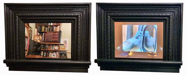 Lacan's Mirror Stage I, 2026 by Ross Woodrow