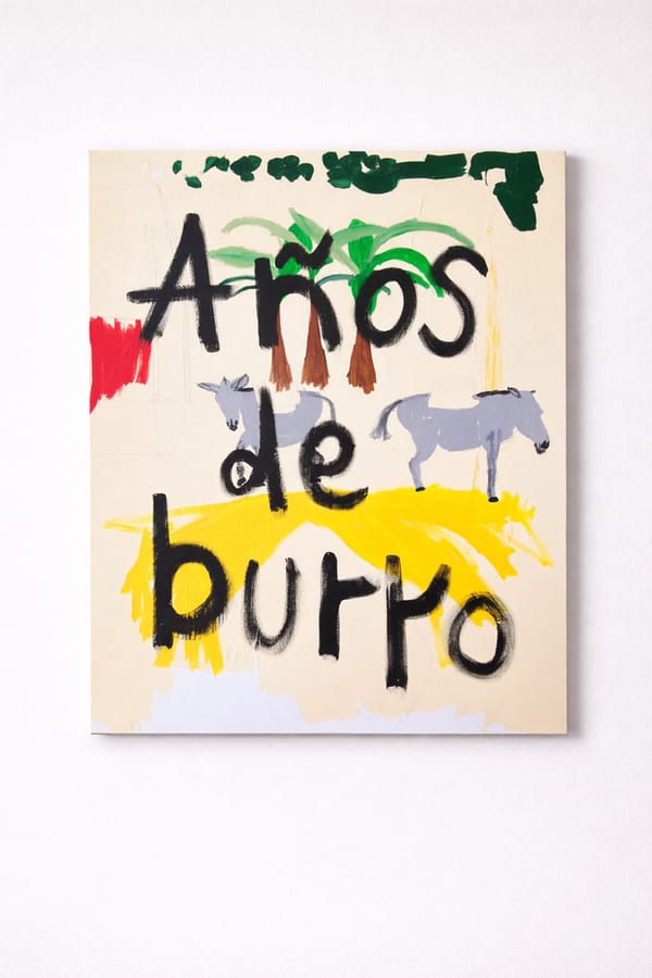 Años de burro (Donkey years) by Joshua Searle