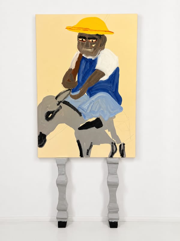 It is the feet of the mules that carry us by Joshua Searle