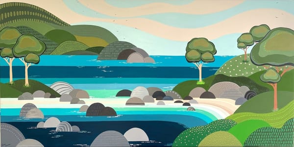 Between Land And Sea II by Lara Louise Karpeljuk