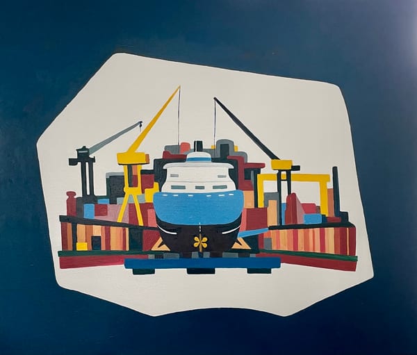 Dry Dock by Gary Harrison Hearn