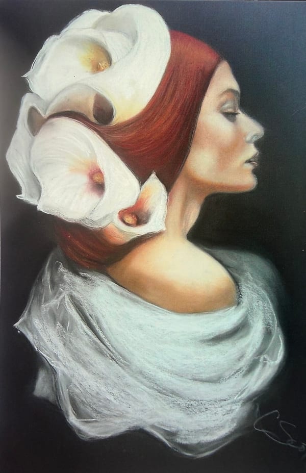 Lillies by Carol Richards