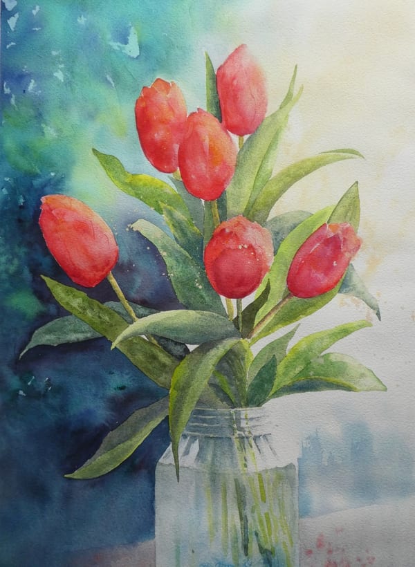 Splashes of Spring by Susanne Brown