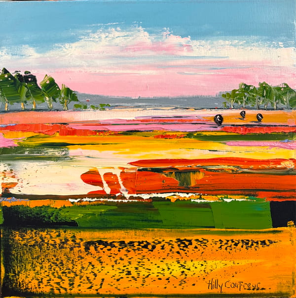 Farm Landscape 69 by Hilly Coufreur