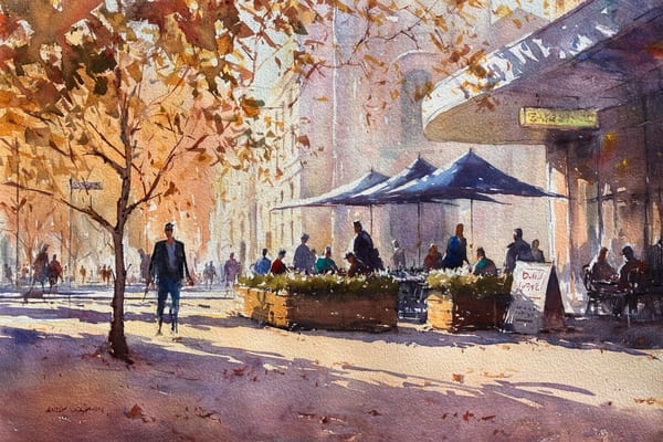 MORNING COFFEE, FREO by Andy Dolphin