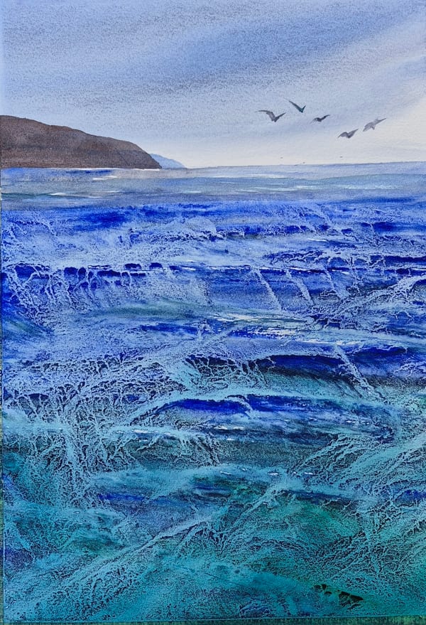 Ocean Waves by Stephanie Boyle