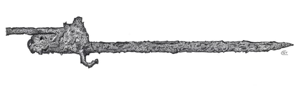 Hooked Quillon Bayonet by Susan Carter