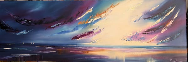 Approaching Storm by Sue Adams