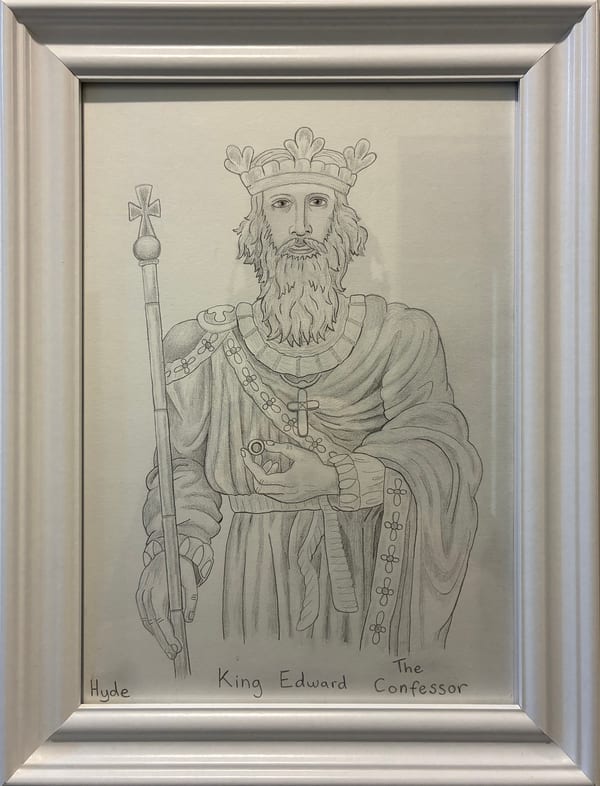 King Edward the Confessor after Sir Ninian Comper by Patrick Hyde