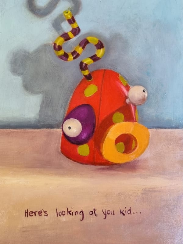 Here's Looking at you Kid... by MIranda Free