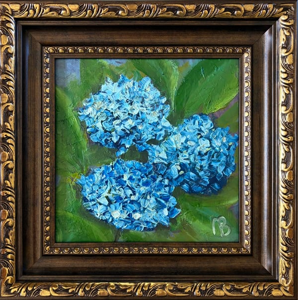 Hydrangeas Blooms by Netti Brown