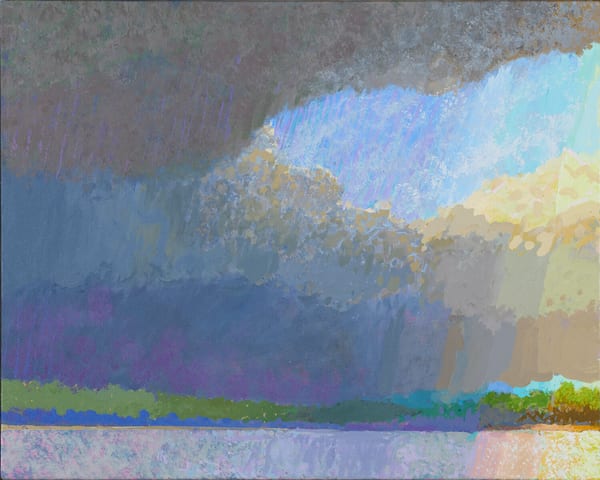 Little Salt Lake, Winter Coming II, 2025 by George Haynes
