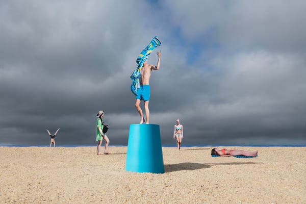 Cyan Man, 2026 by Rex Dupain