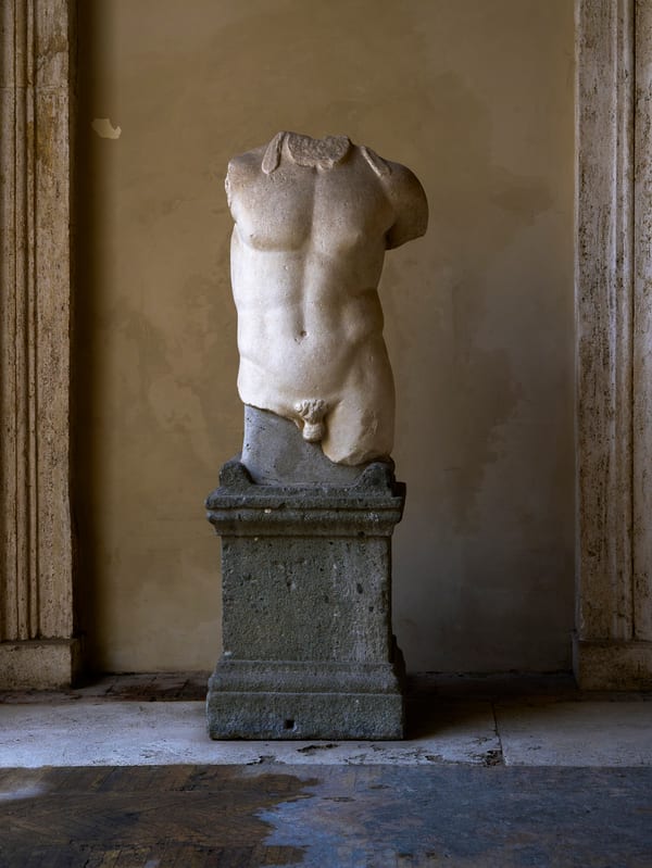 After the Antique (Study for a Missing Head), 2026 by Ellen Dahl