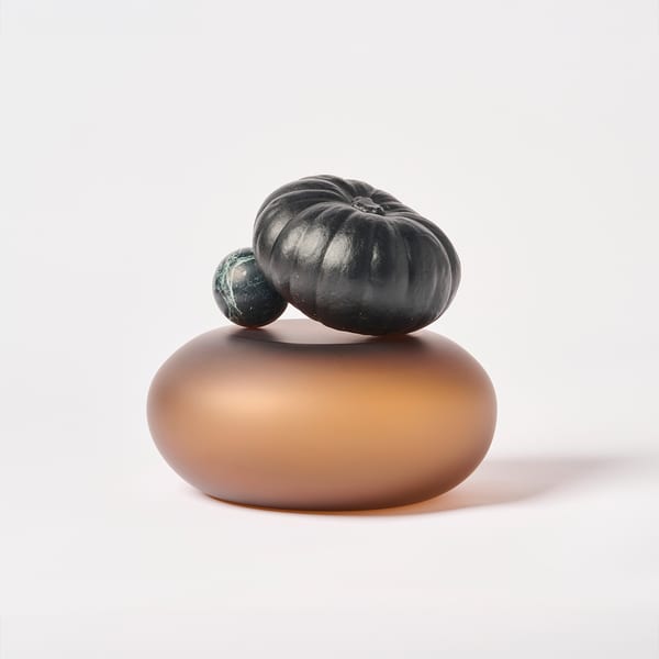 end to end series (in braun, dark amber and rosso), 2026 by Louis Grant