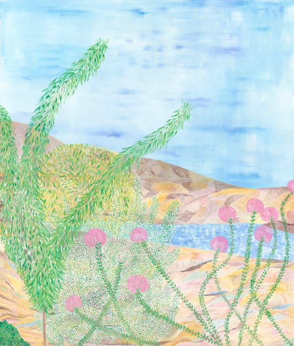 Riverbank, Flowers, 2026 by Sally Ross