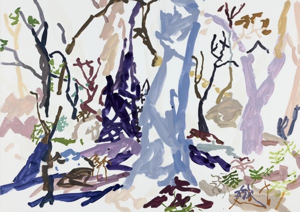The treetops rustle; it is carried down the escarpment and dissipates in the lower fields, 2026 by Bronte Leighton-Dore