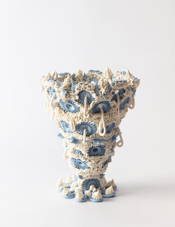 Superfluous Openwork Krater With Pendant Loops, 2026 by Ebony Russell