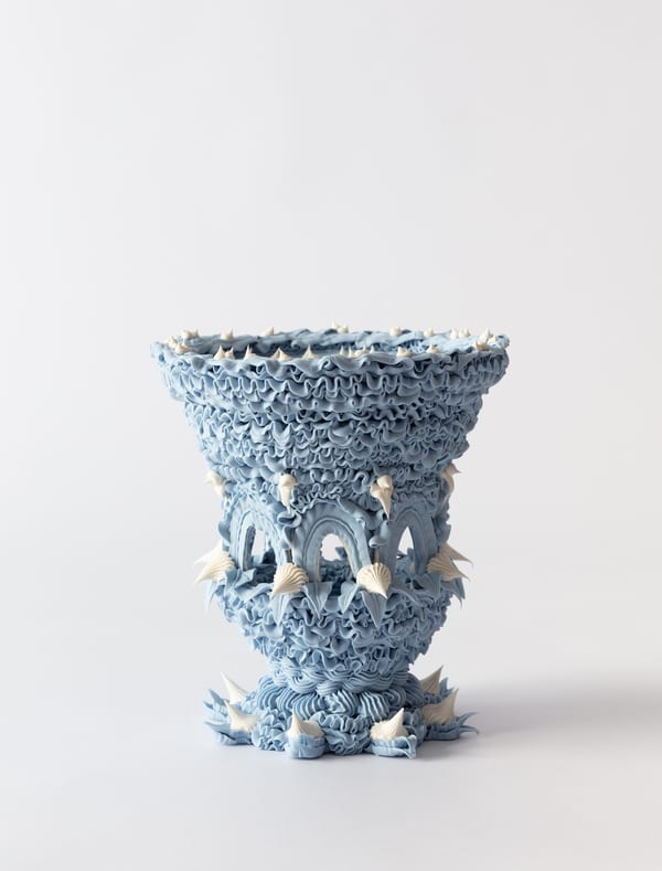 Superfluous Openwork Balconette Krater, 2026 by Ebony Russell